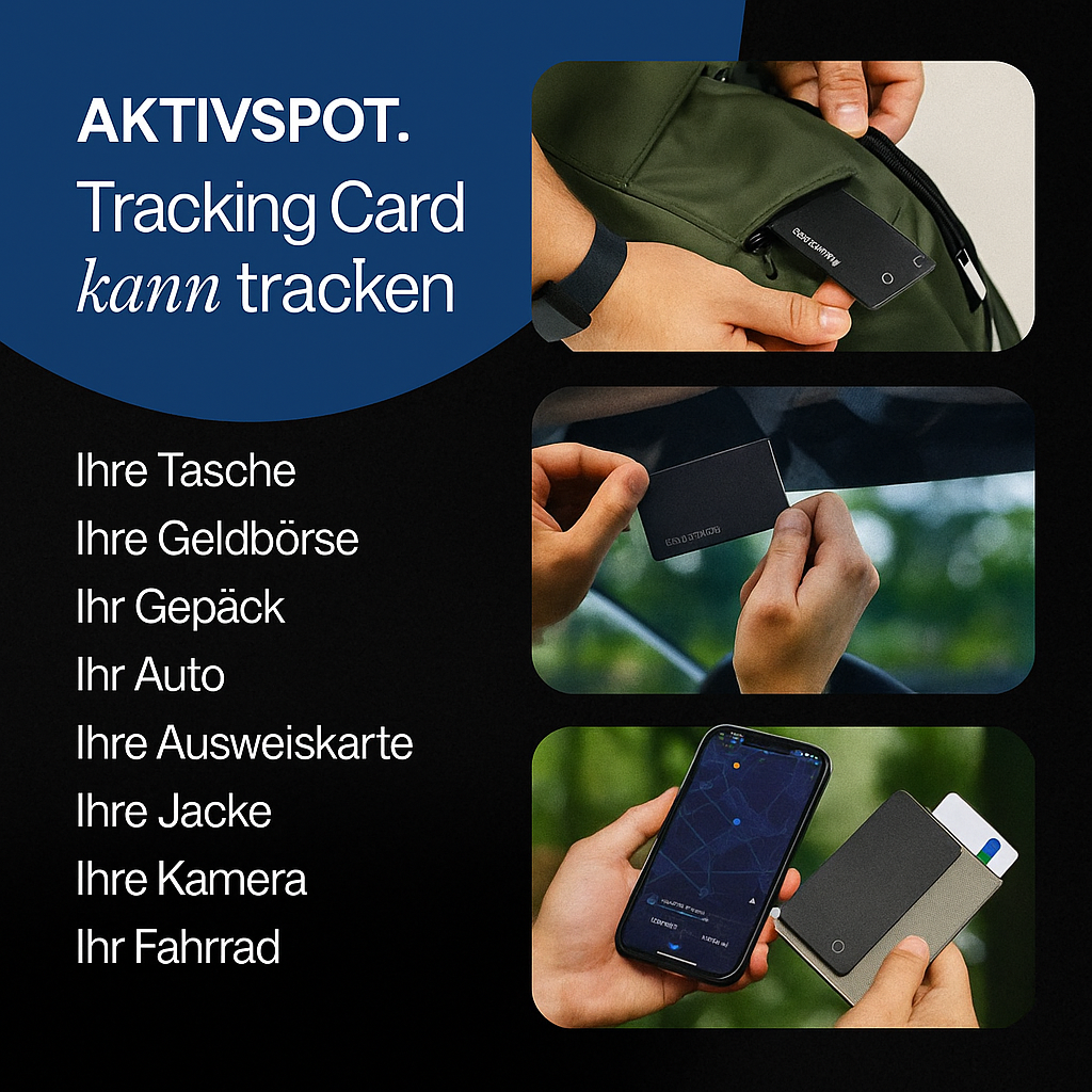 Aktivspot. Trackingkarte